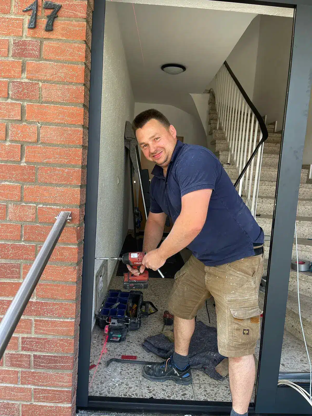 kompetente Installation von Haustüren