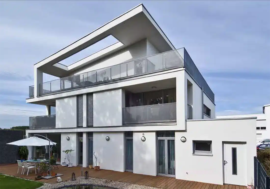 Kunststofffenster mit Alu-Vorsatzschale