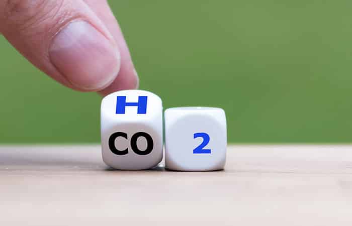 Wasserstoff statt CO2