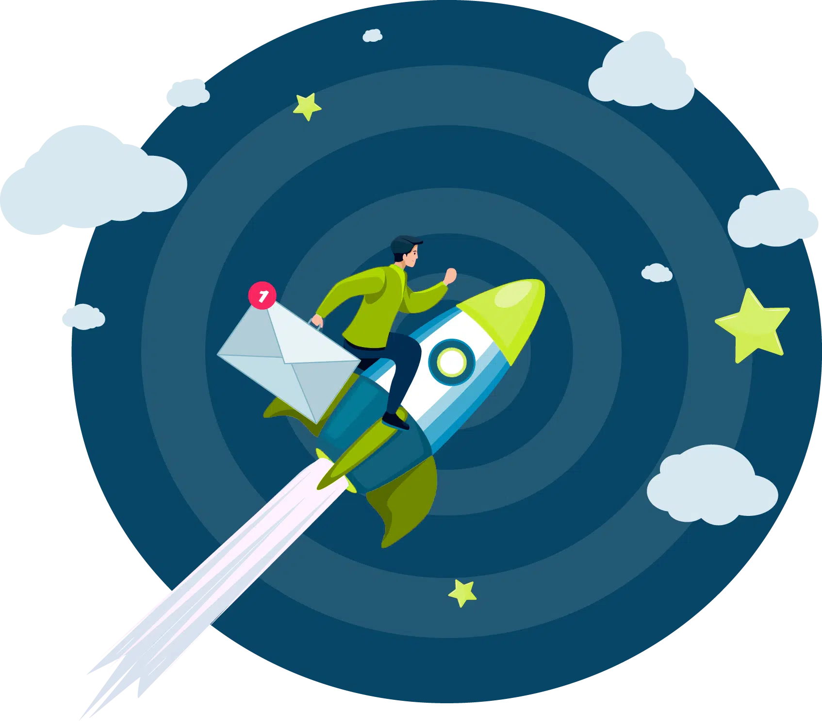 blitzschnell bewerben