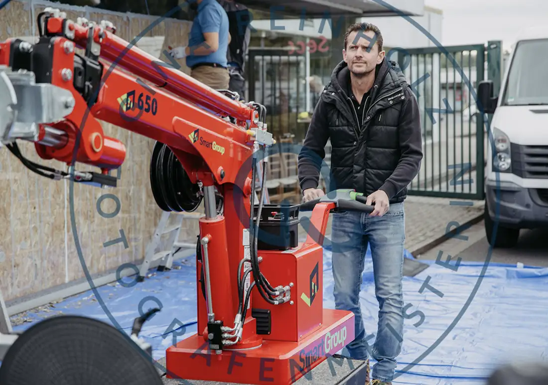 Glaslifter für schwere Lasten