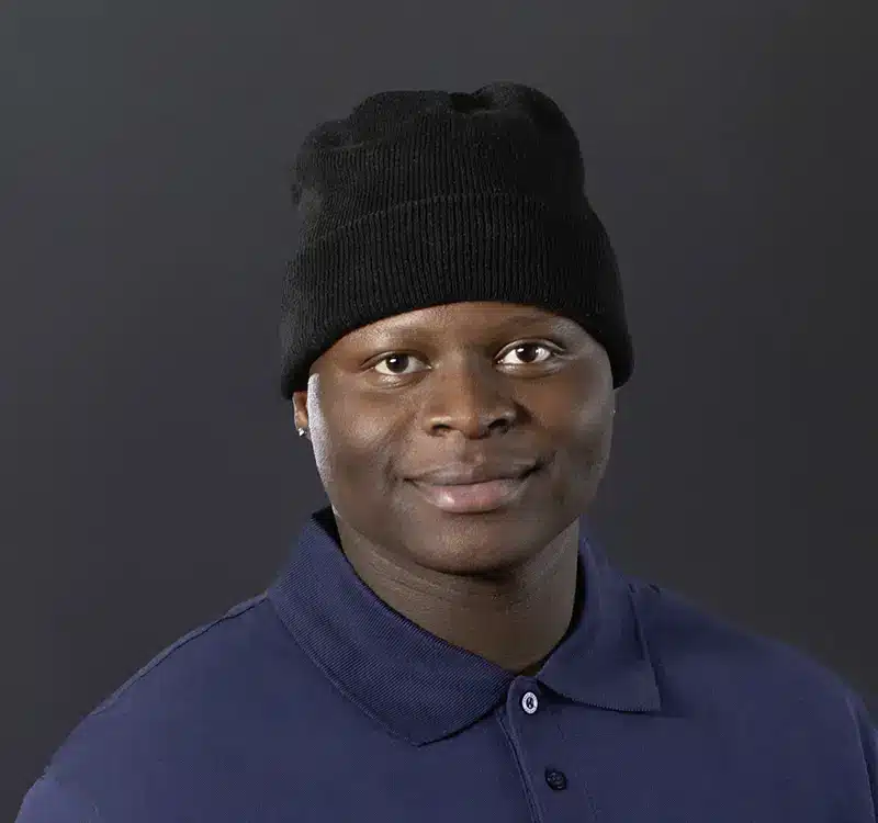 Roheem, Schreiner-Azubi in unserem Team